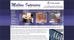 Desktop Screenshot of meltoninteriors.co.uk